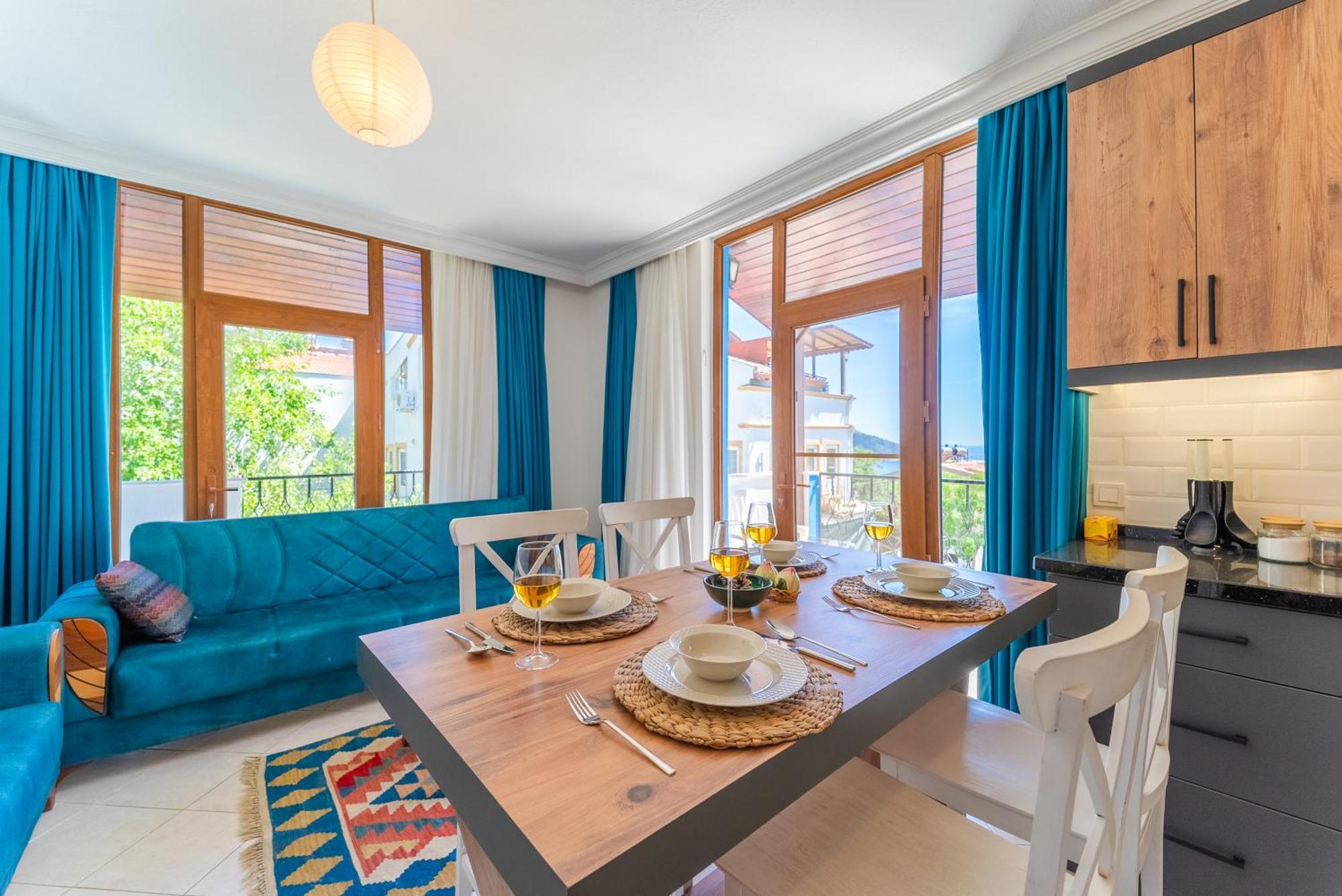 Pazar Apartments Kalkan Buitenkant foto